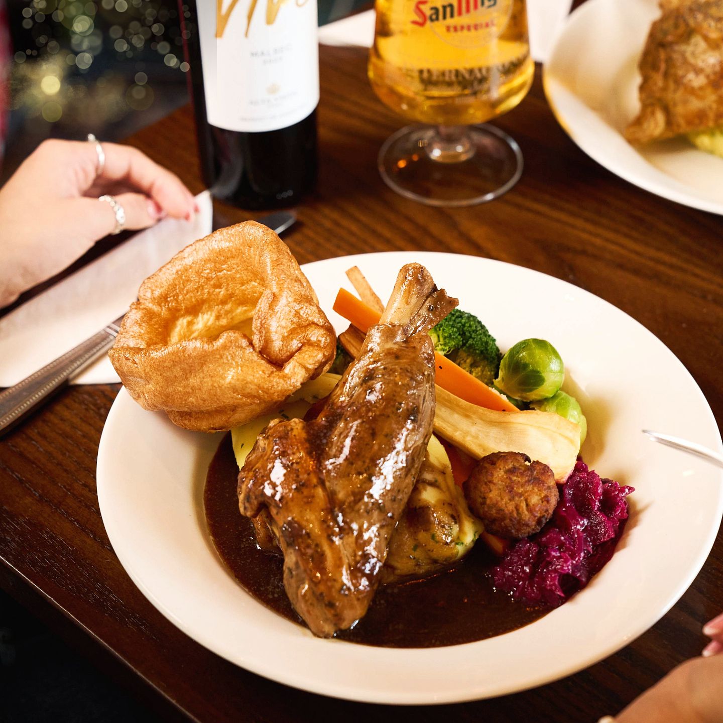 Christmas Day 2025 Lunch, Dinner & Dining at The Nags Head in Routh